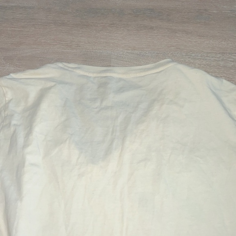 Arc’teryx CreamV-Neck Cotton Short‎ Sleeve Tee Shirt - Picture 9 of 11